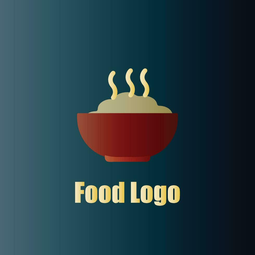 Food logo design vector