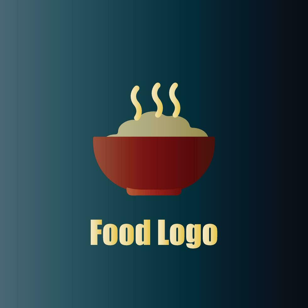 diseño de logotipo de comida vector