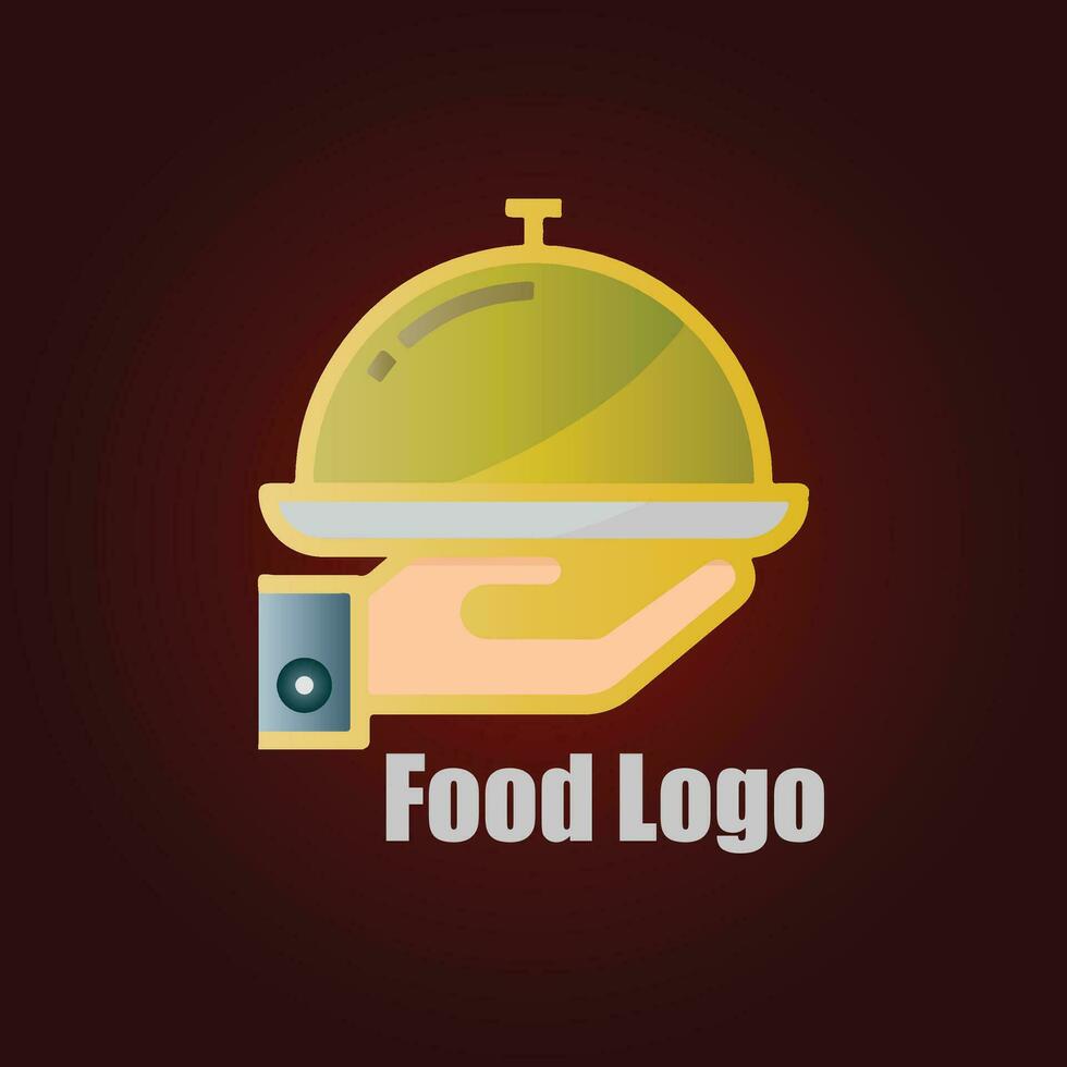 Food logo design vector