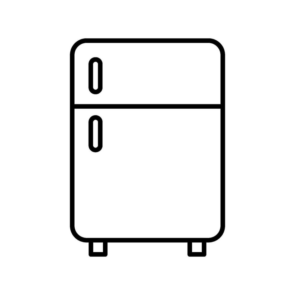 Refrigerator icon vector design templates