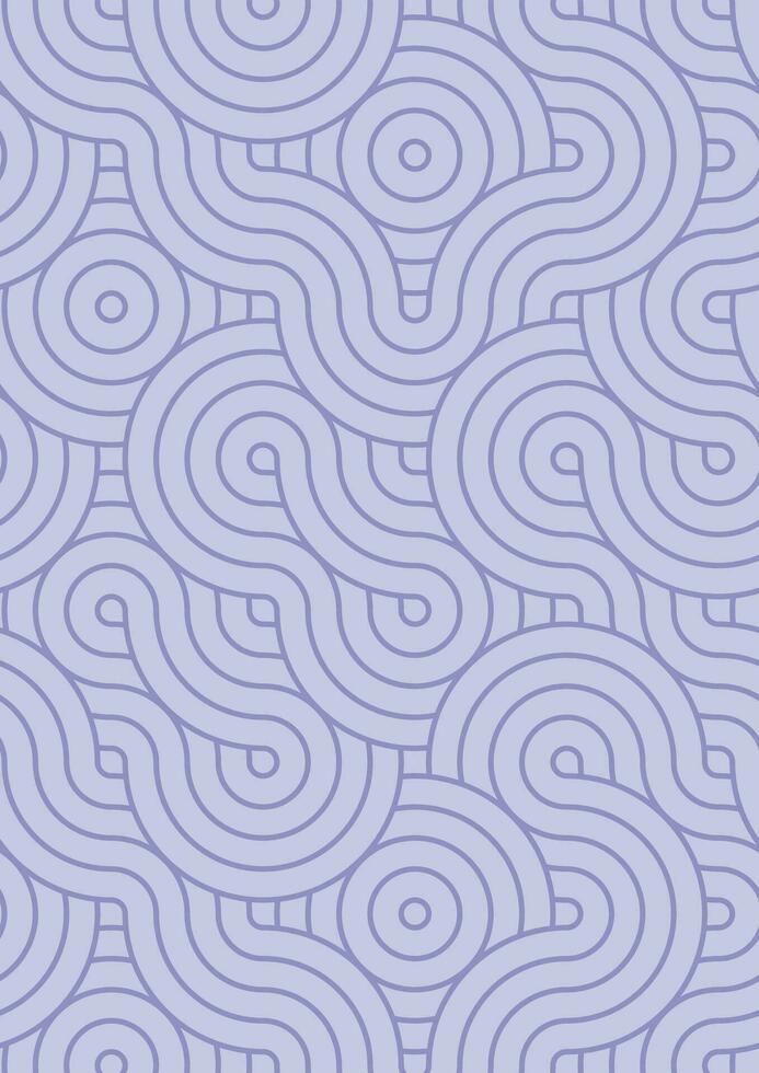 Abstract circle line background illustration paper size with purple color. vector