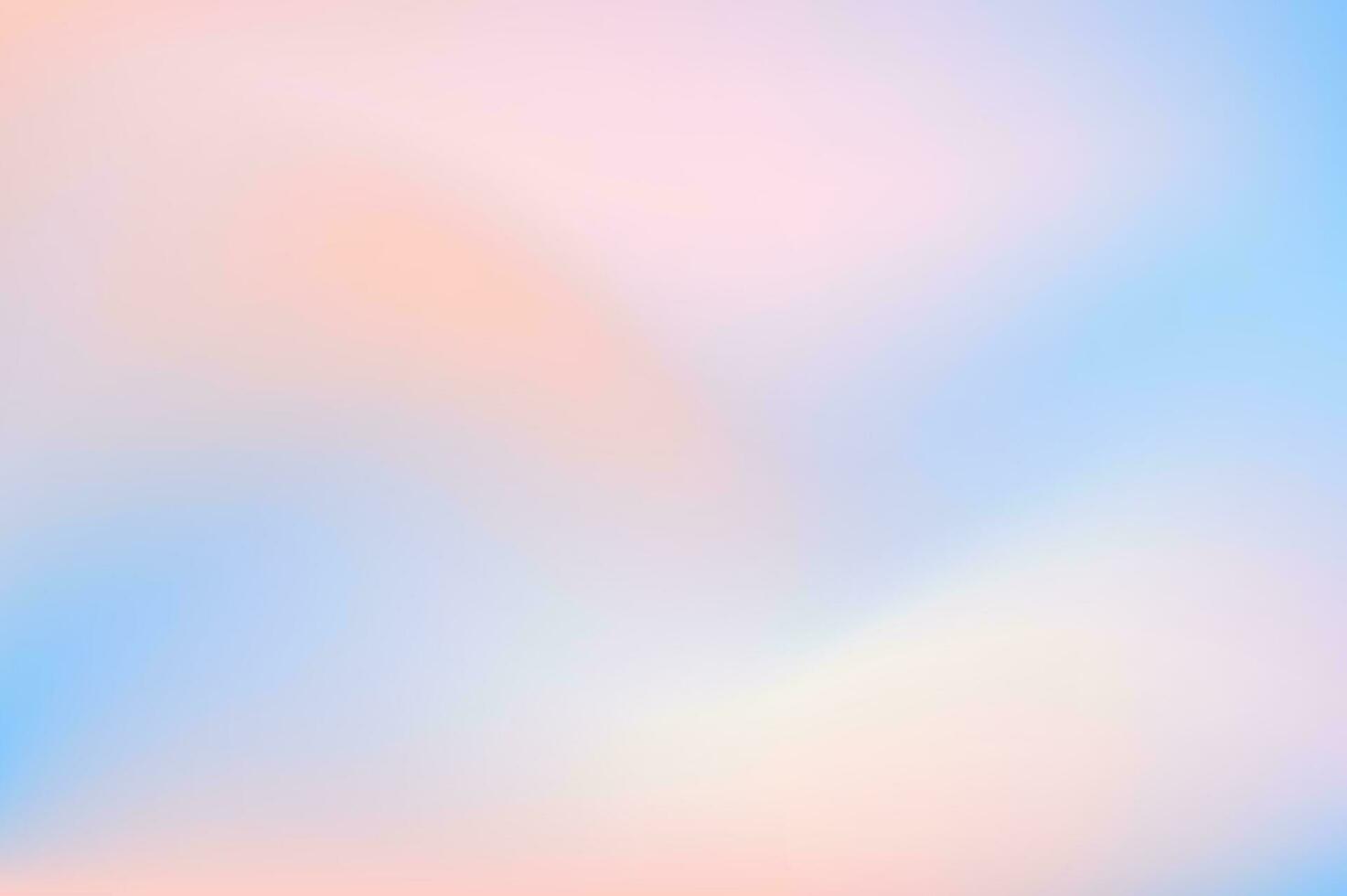 blue pink pastel color blurred gradient background for cover print and web design vector