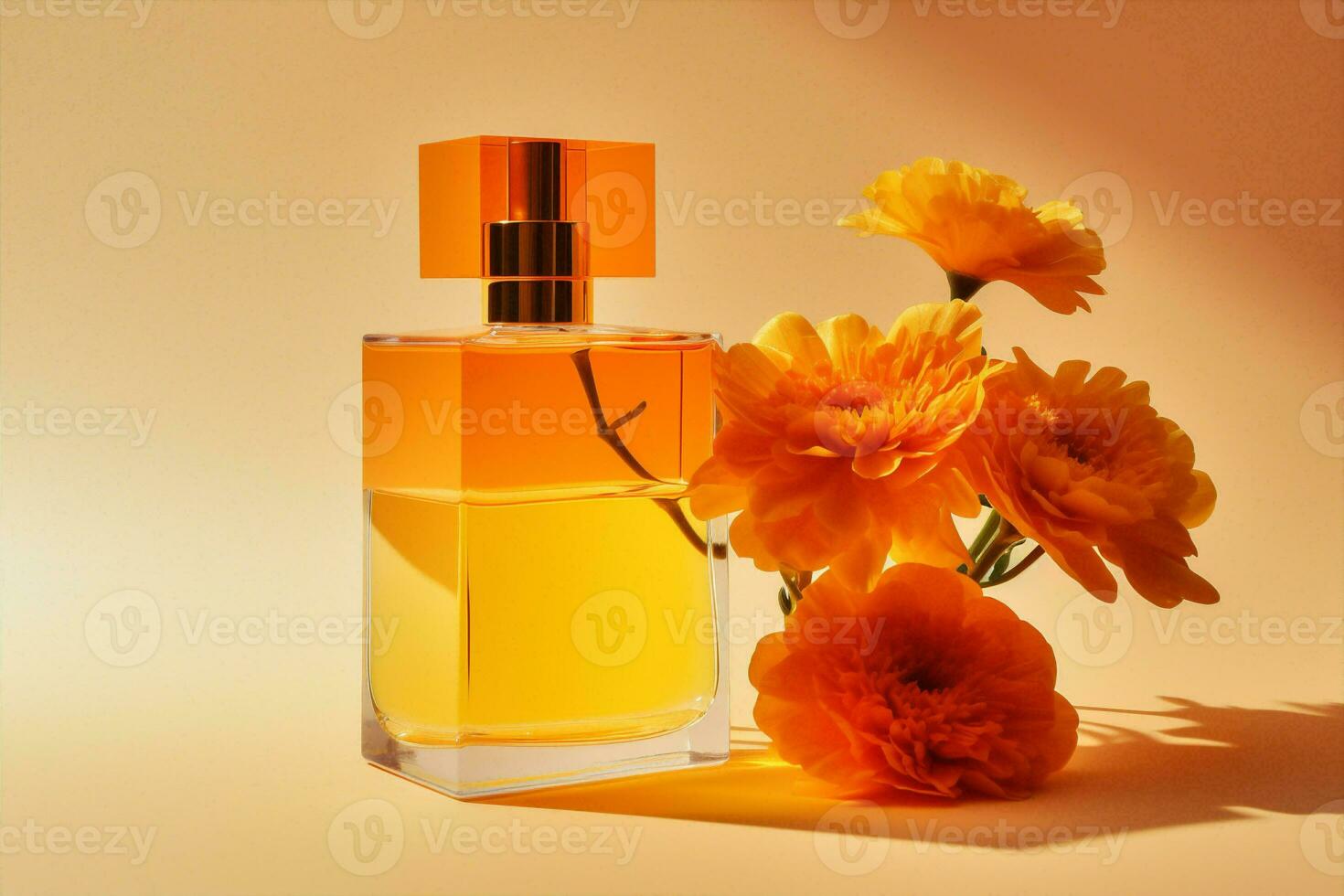 Aromatherapy natural yellow beauty flowers herbal medicine oil treatment calendula photo