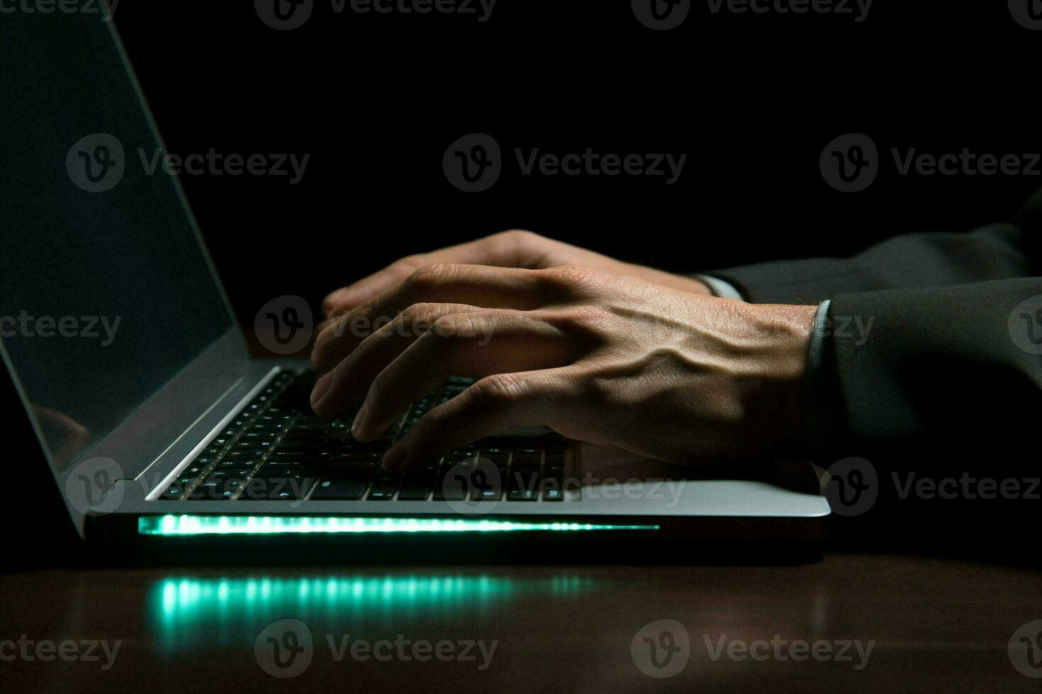Digital hacking person web internet technology laptop password hand computer virus programmer online hacker dark photo