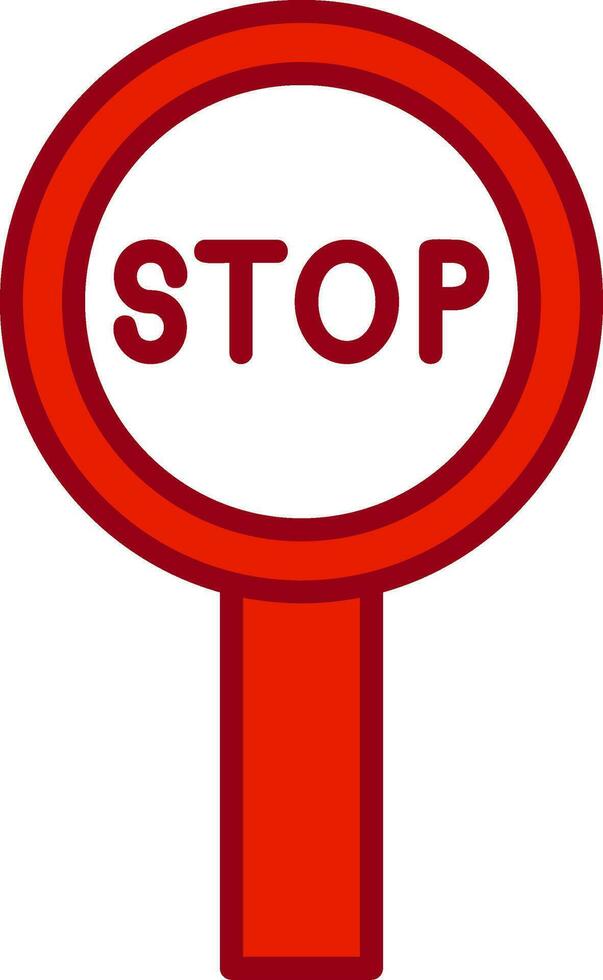 Stop Sign Vector Icon