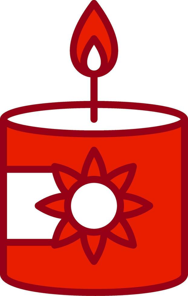 Scented Candle Vector Icon