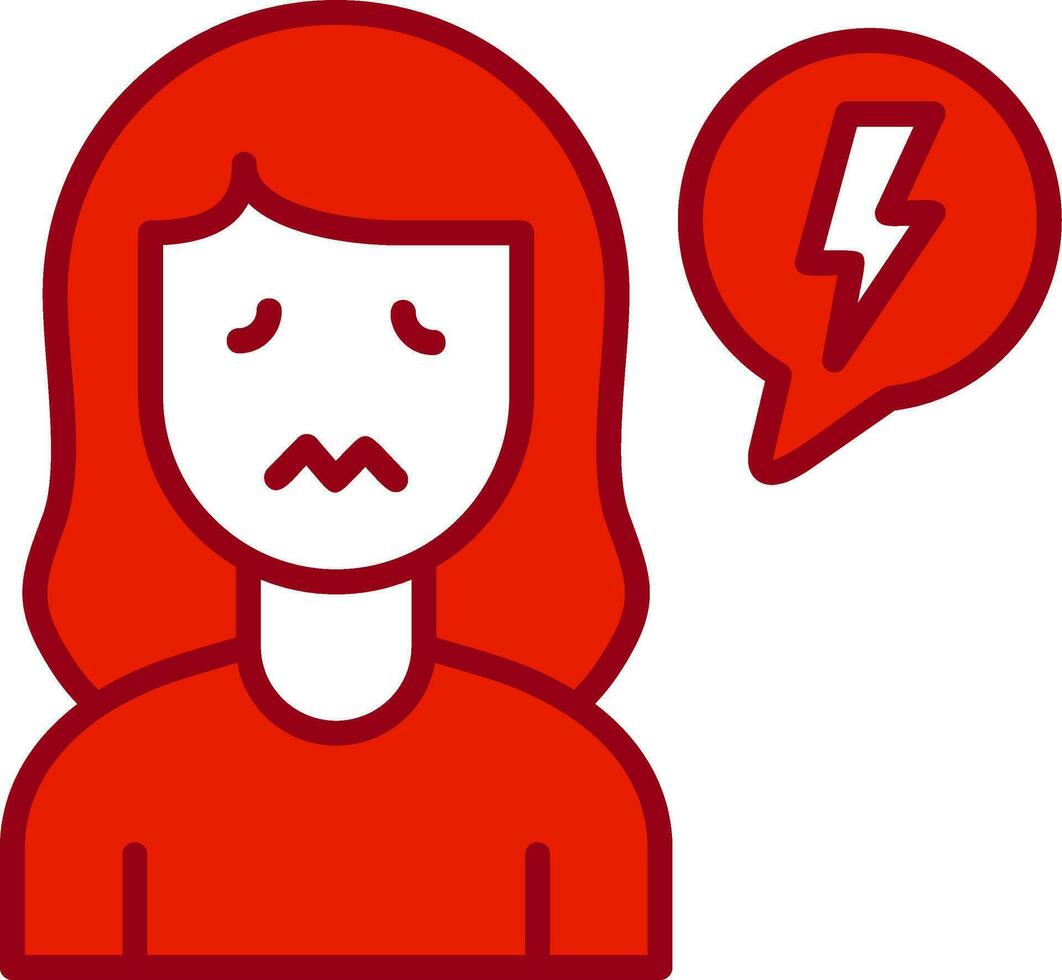 Overwhelmed Vector Icon