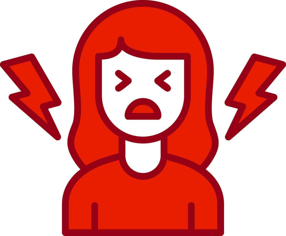 Suffer Vector Icon