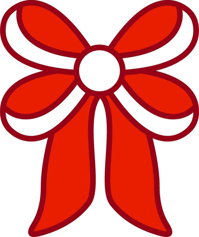 Ribbon Bow Vector Icon