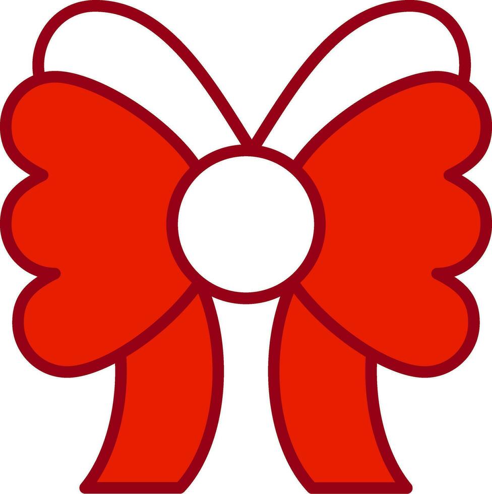Ribbon Bow Vector Icon