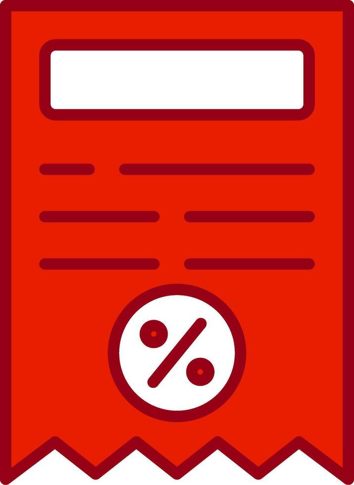 Bill Vector Icon