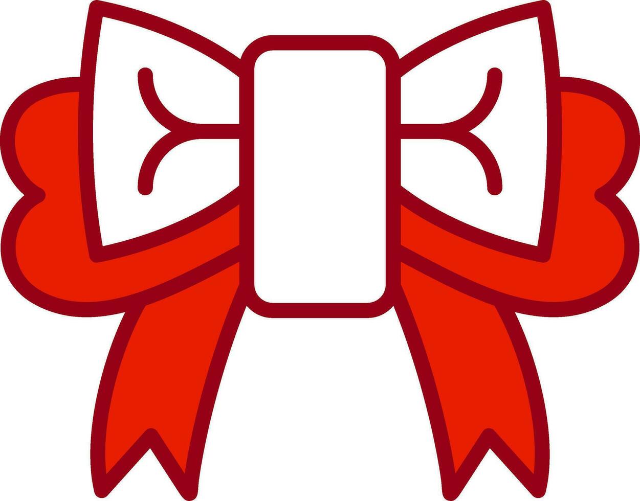 Ribbon Bow Vector Icon