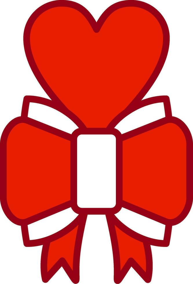 Ribbon Bow Vector Icon