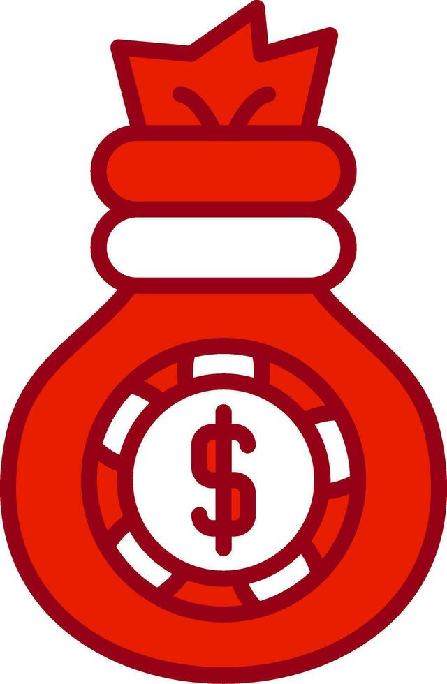 Money Bag Vector Icon