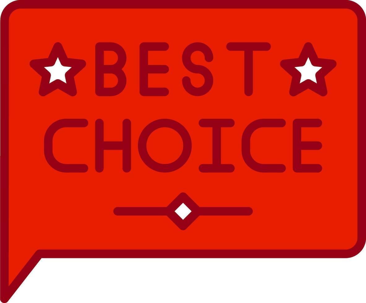 Best Choice Vector Icon