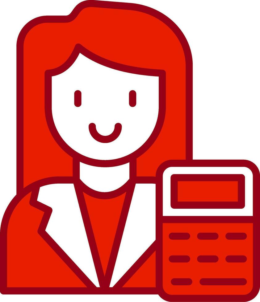 Accountant Vector Icon