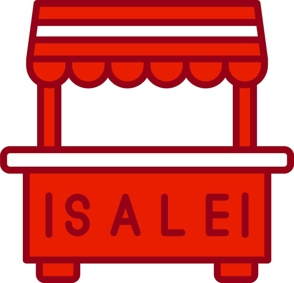 Stall Vector Icon