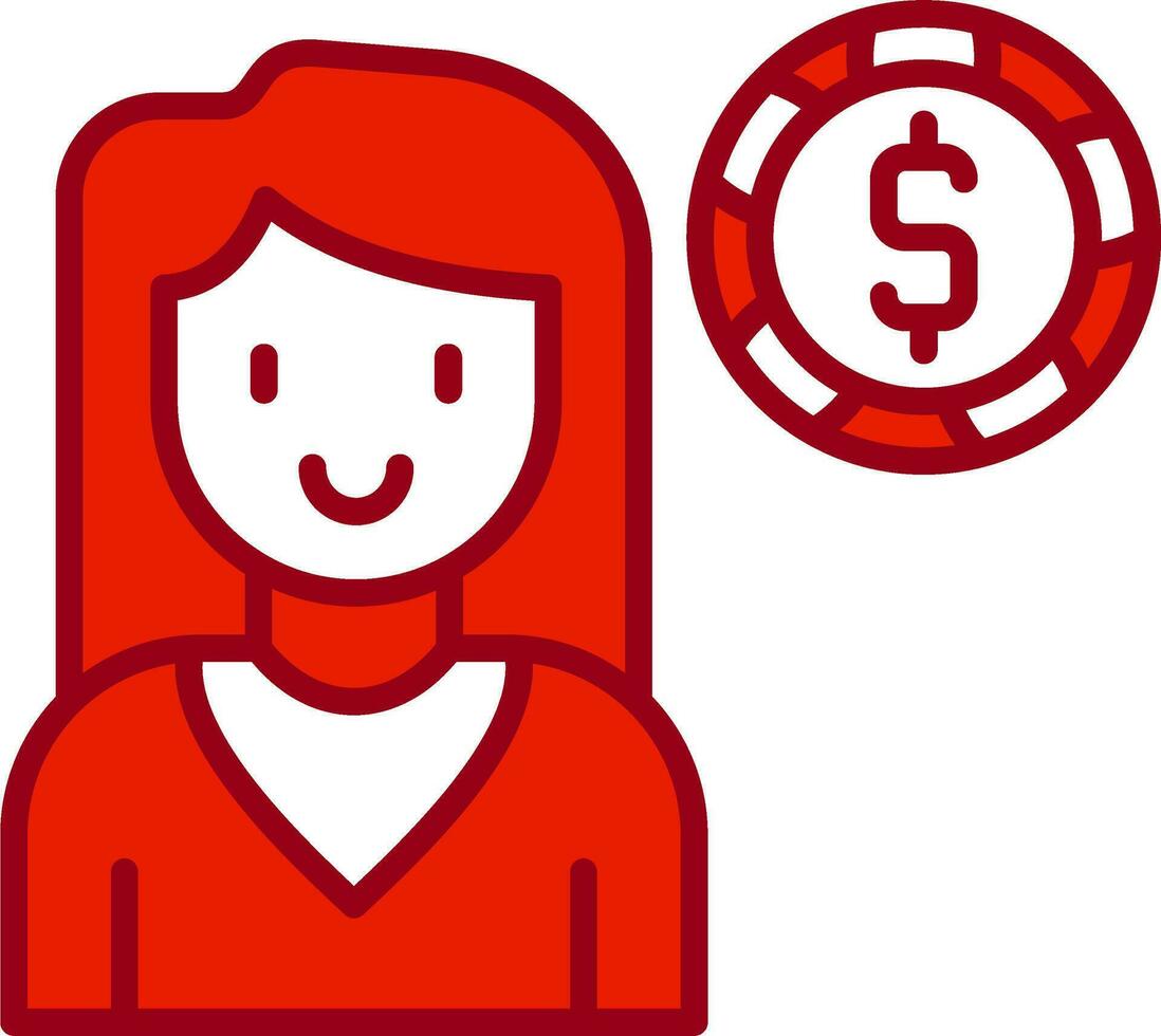 Financial Advisor Vector Icon