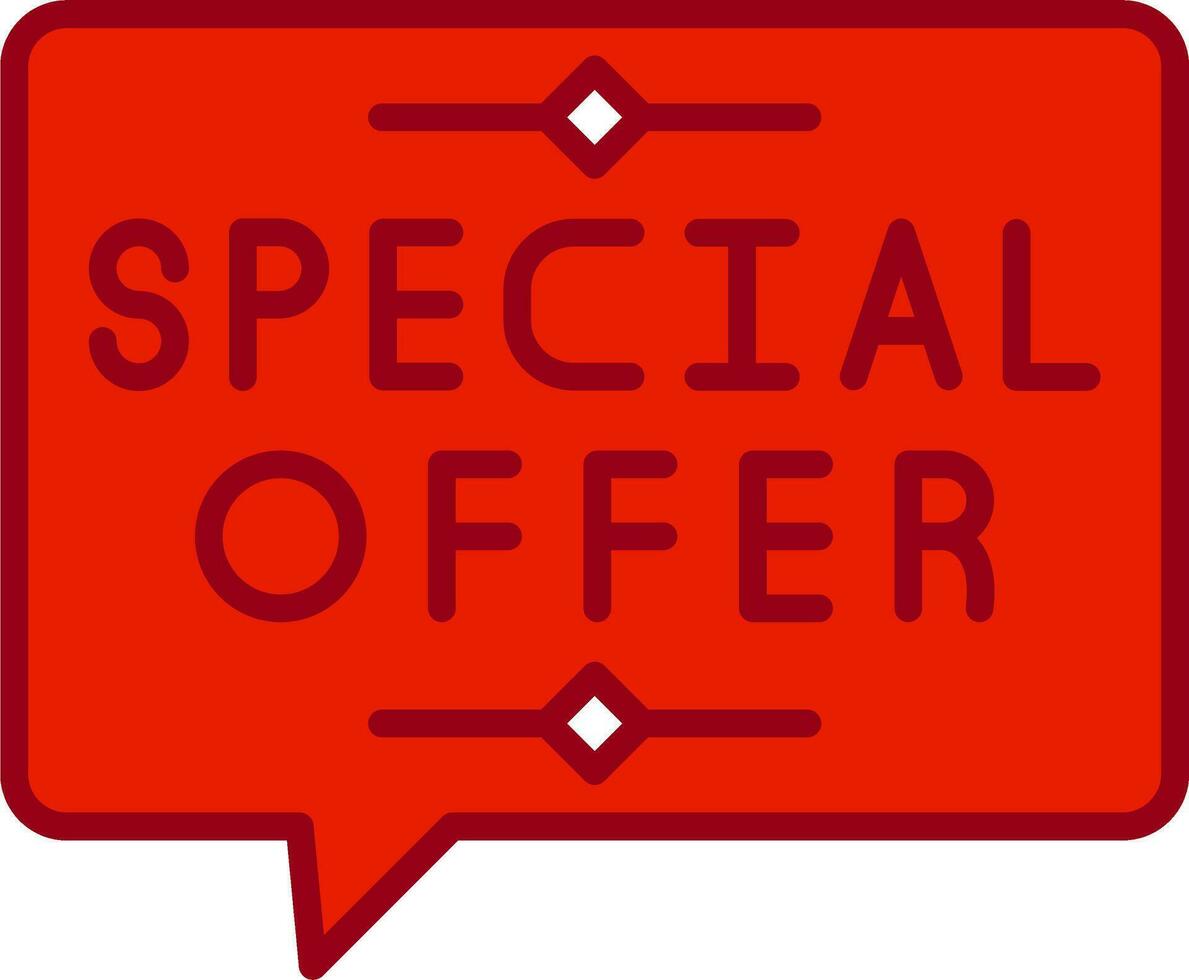 Special Offer Vector Icon