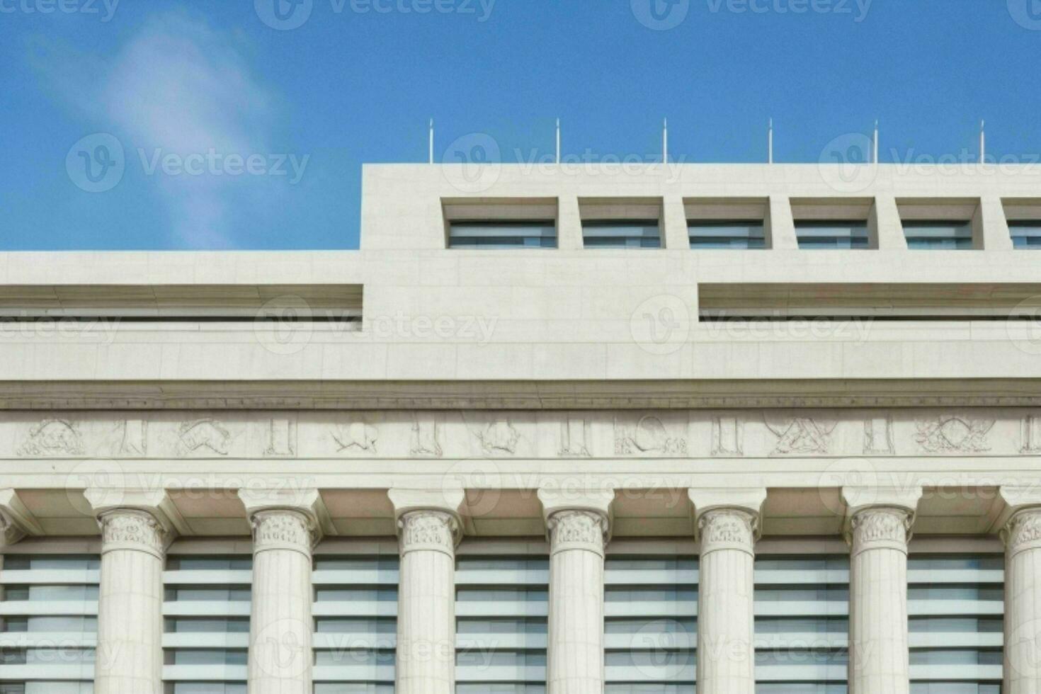 landmark architectural detail of a monument building. background. AI Generative Pro Photo