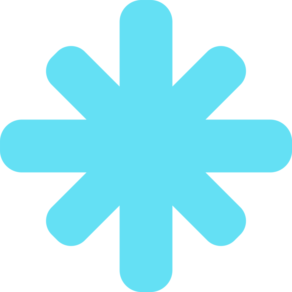 Schnee Flocke Illustration, png mit transparent Hintergrund