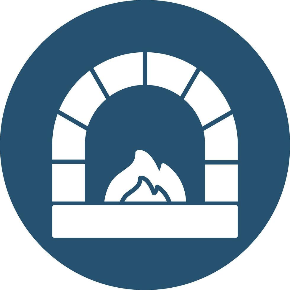 Stone Oven Vector Icon