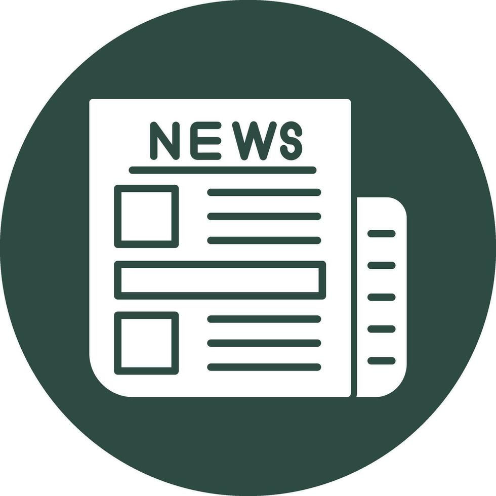 newspaper Vector Icon