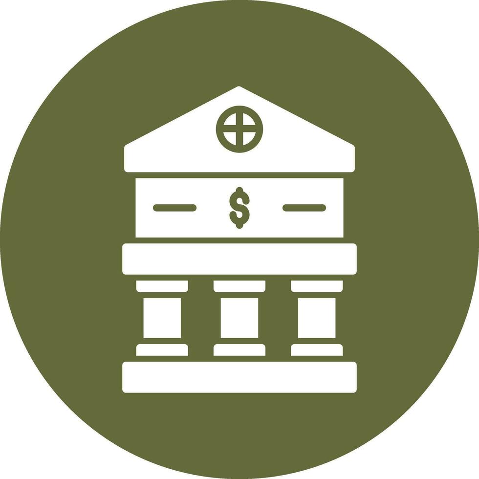 bank Vector Icon
