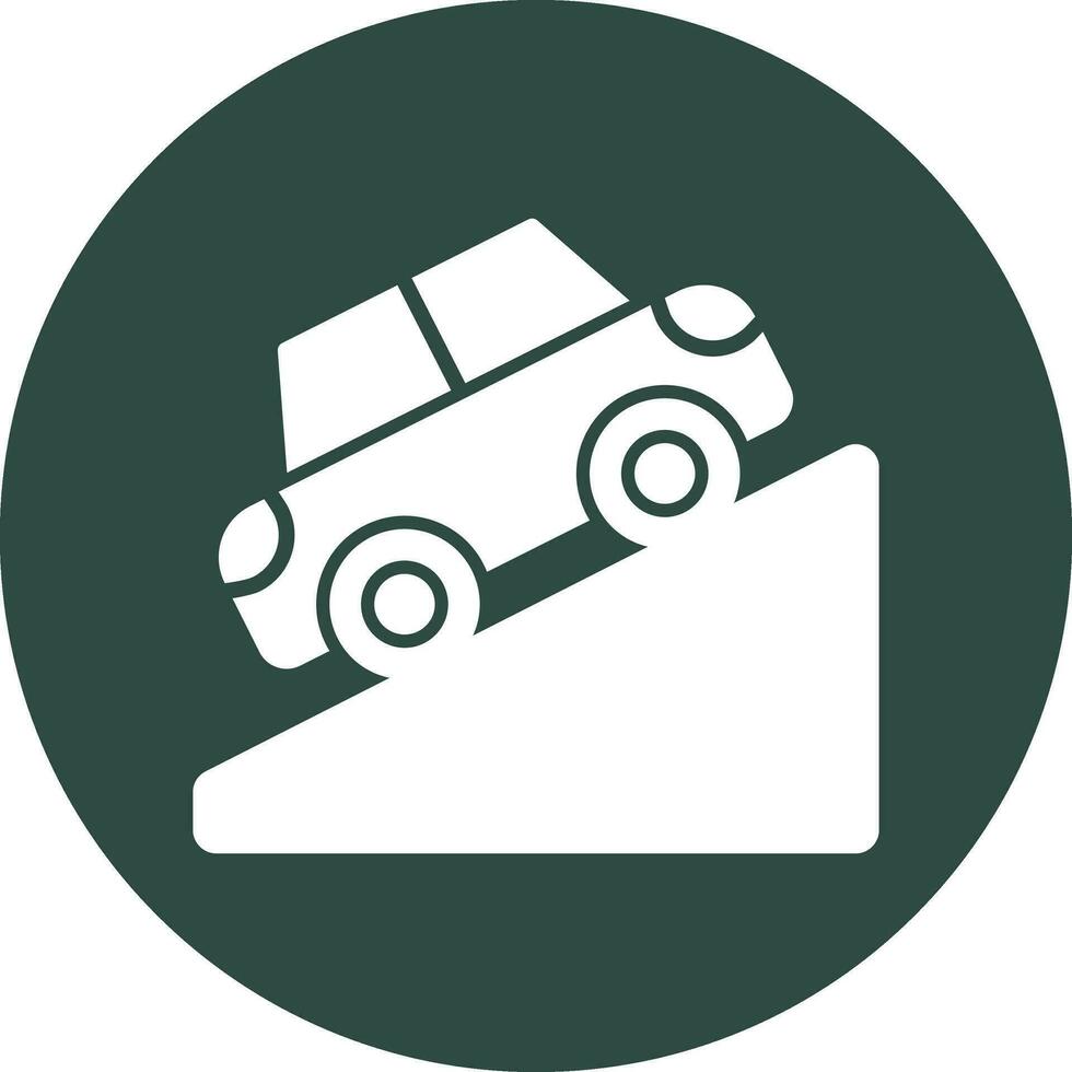 Uphill Vector Icon