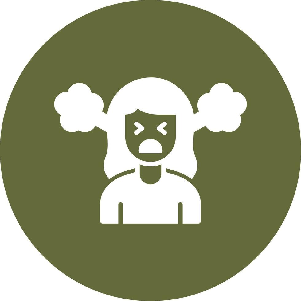 Angry Vector Icon