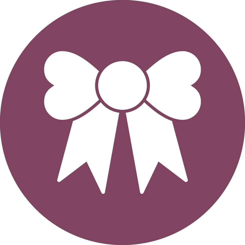 Ribbon Bow Vector Icon