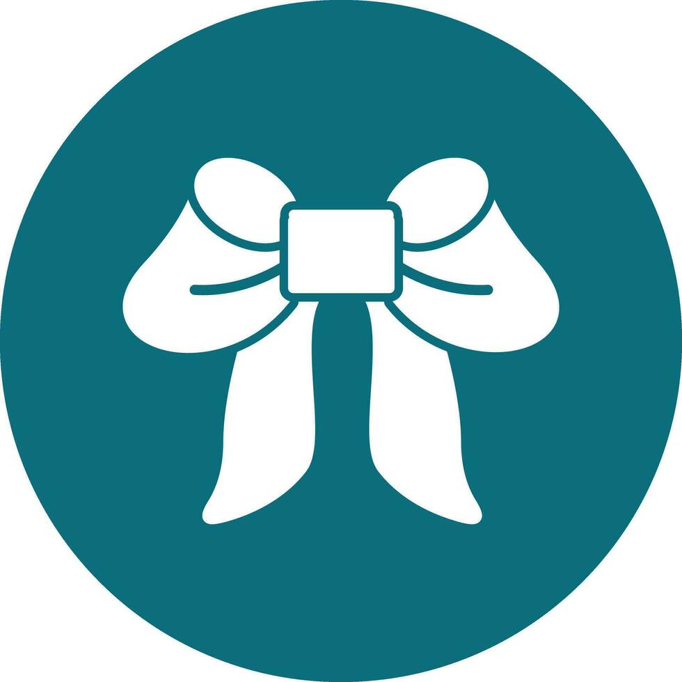 Ribbon Bow Vector Icon