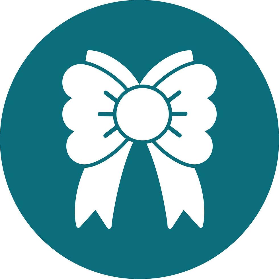 Ribbon Bow Vector Icon