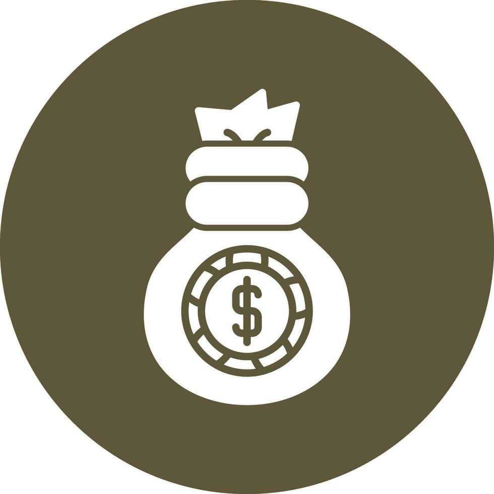 Money Bag Vector Icon