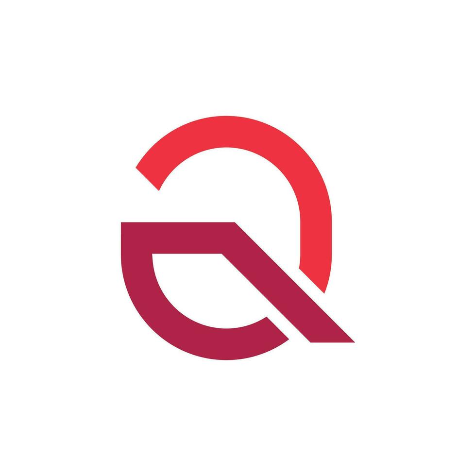 Letter Q design element icon with modern creative unique concept vector