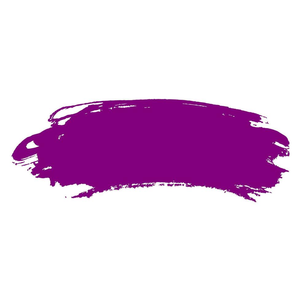 purple ink paint brush stroke vector