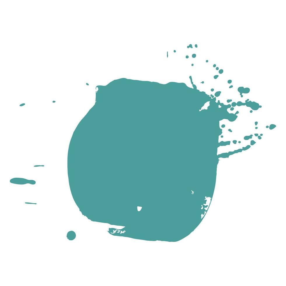 yellow ink splash brush drop vector