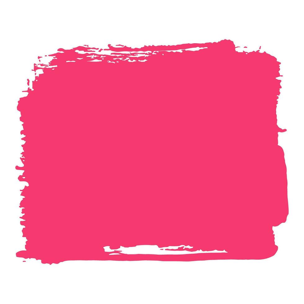 pink ink paint brush stroke vector