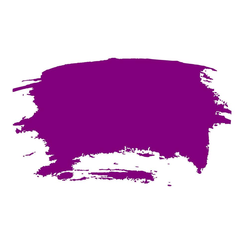 purple ink paint brush stroke vector