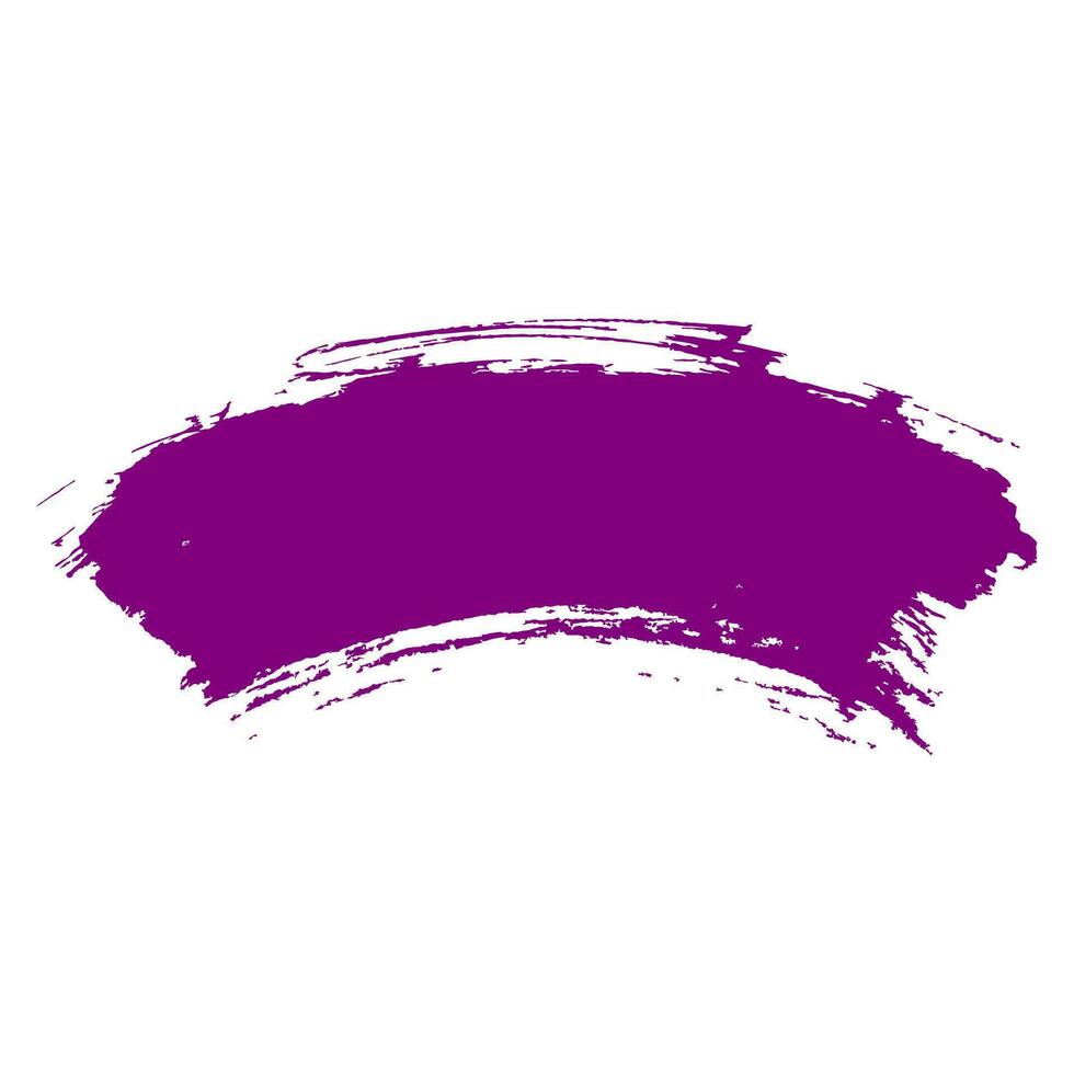 purple ink paint brush stroke vector