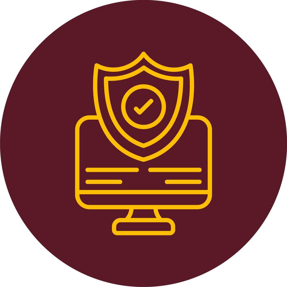 icono de vector de seguridad