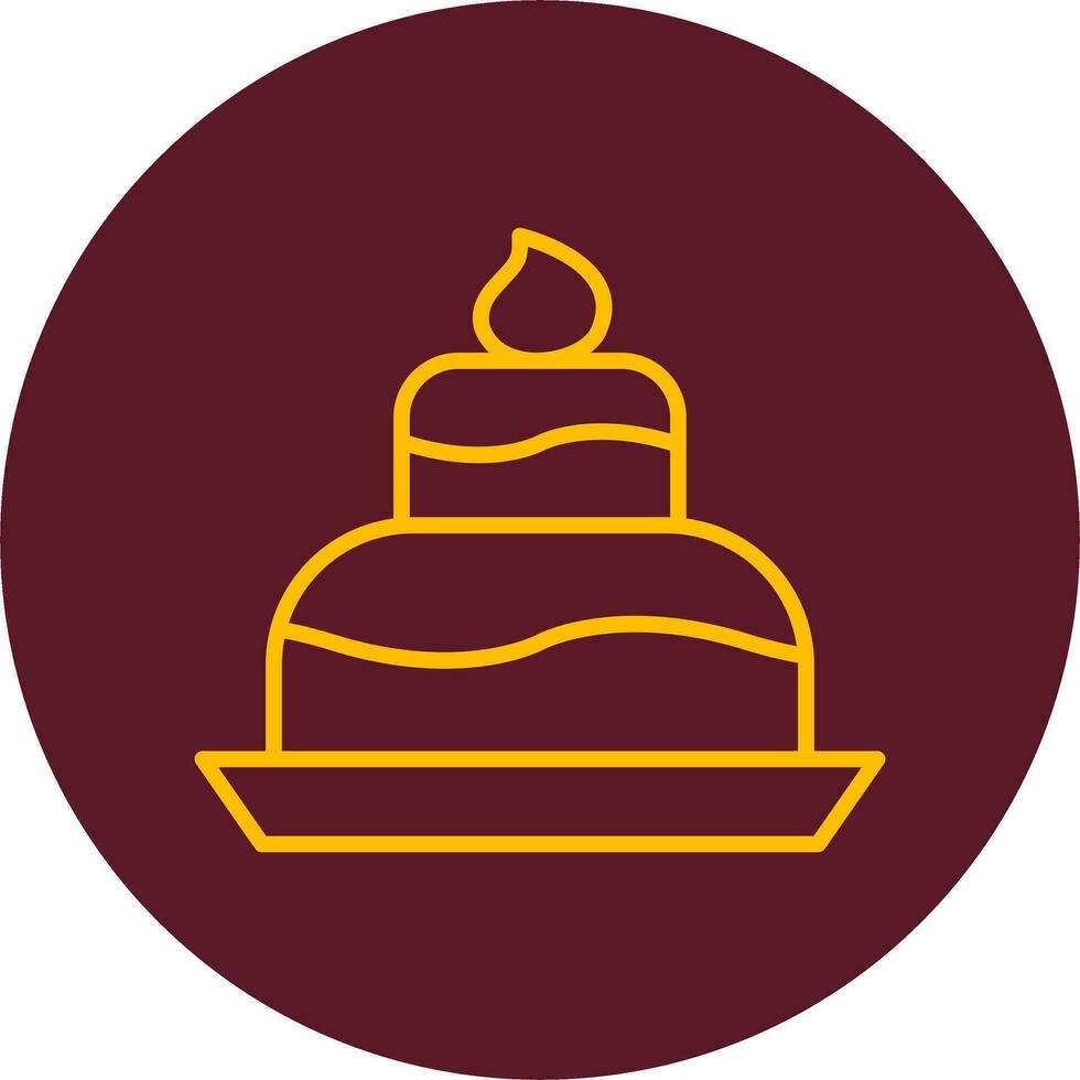 Wedding Cake Vector Icon