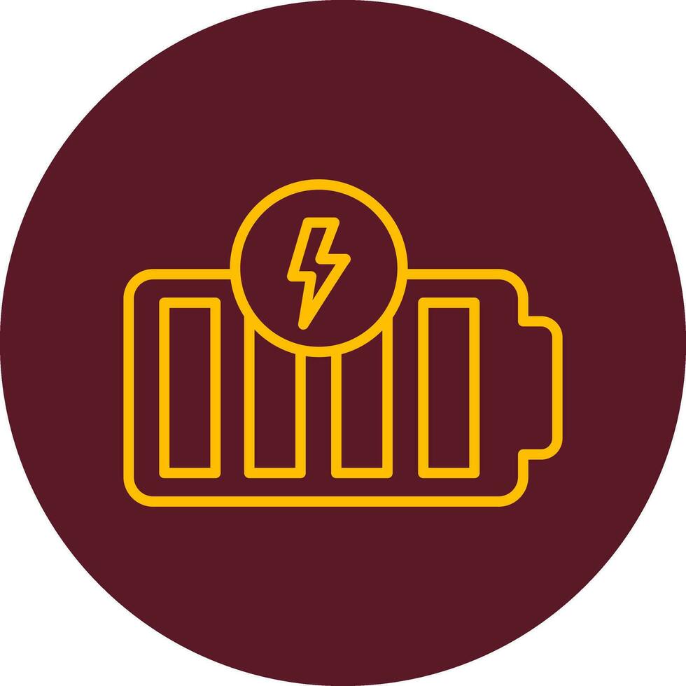 Full Battery Vector Icon