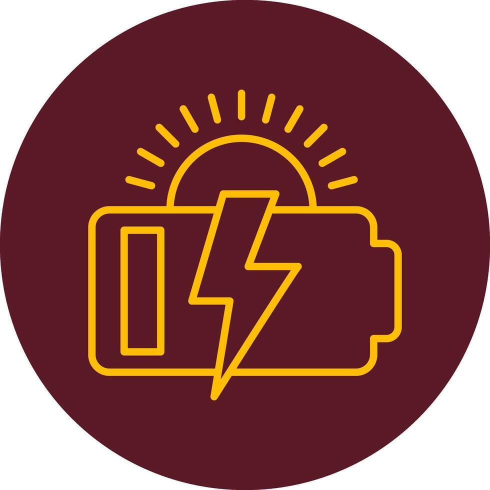 Solar Energy Vector Icon