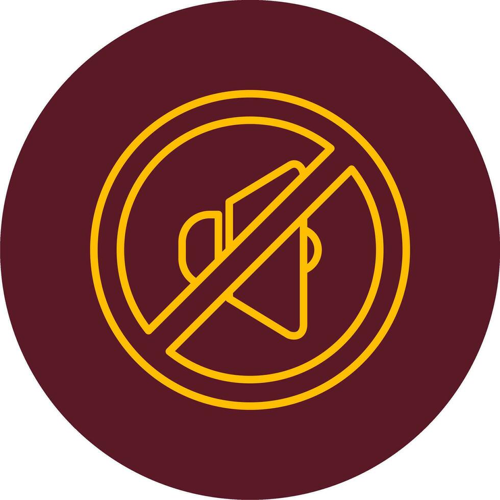 Quiet Vector Icon