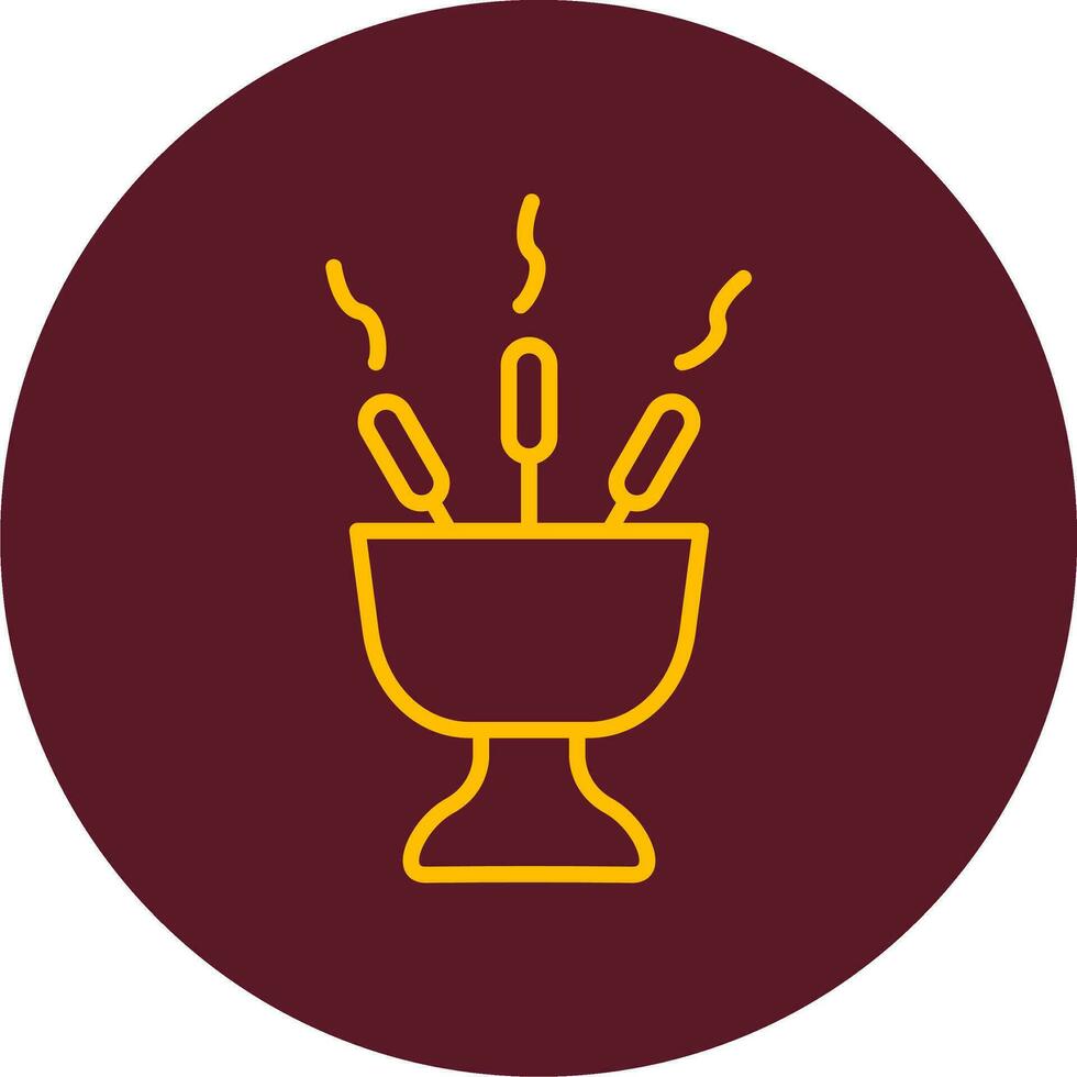 Incense Vector Icon