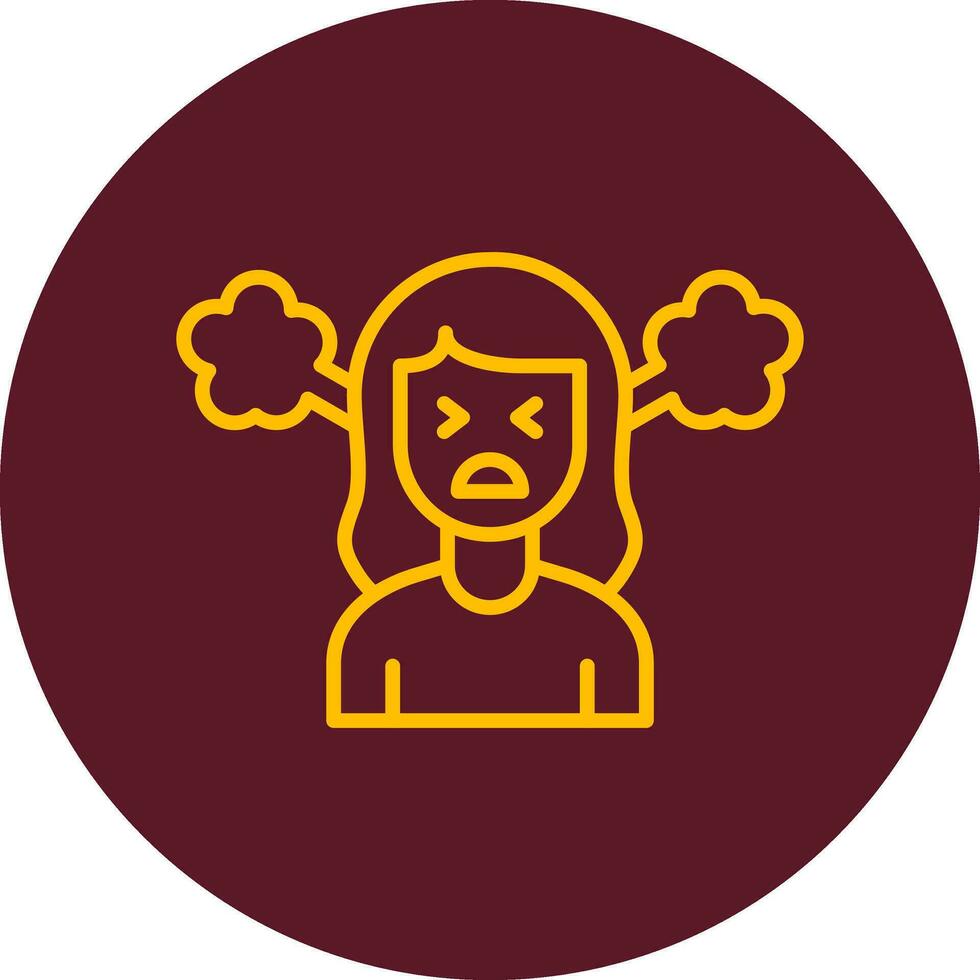 Angry Vector Icon