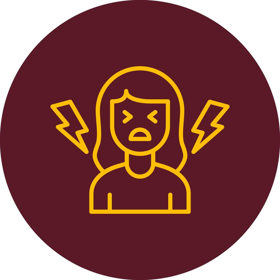 Suffer Vector Icon