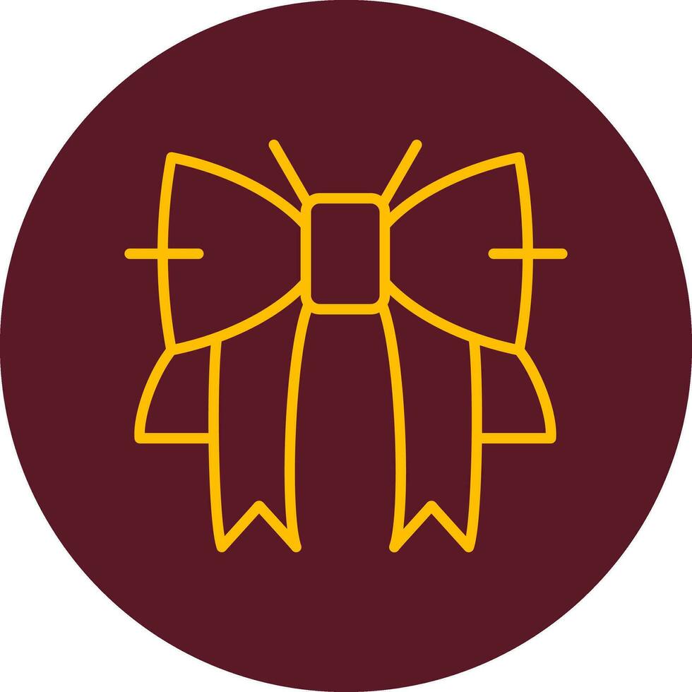 Ribbon Bow Vector Icon