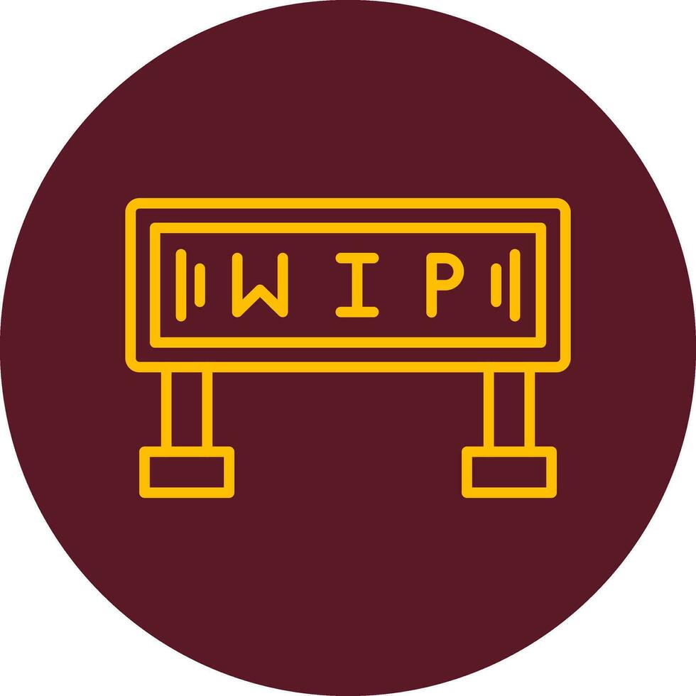 Wip Vector Icon
